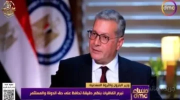 تأمين ثروة مصر.. وزير البترول يكشف تفاصيل أحدث أنظمة الرقابة في منجم السكري للذهب 1